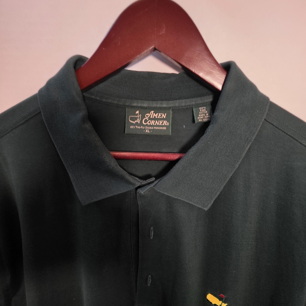 Amen Corner Men's Polo Shirt - Classic Dark Green